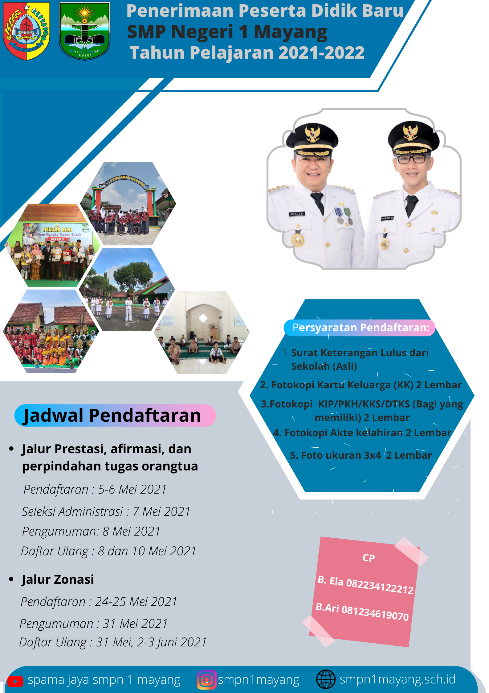PENERIMAAN PESERTA DIDIK BARU TAPEL 2021-2022